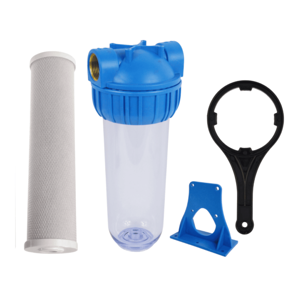 Whole House Water Filter | Clear | Carbon | 1 Stage