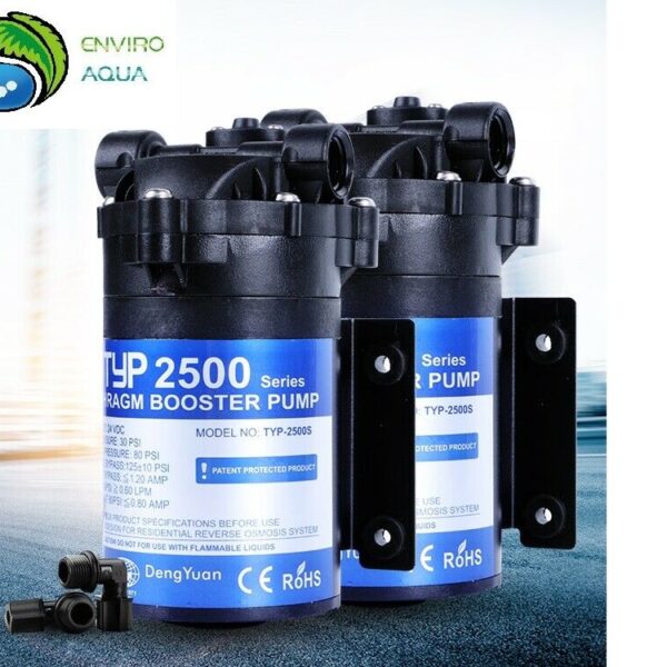 RO Water Filter 24v DC Diaphragm Pump Reverse Osmosis Pressure Booster Pump