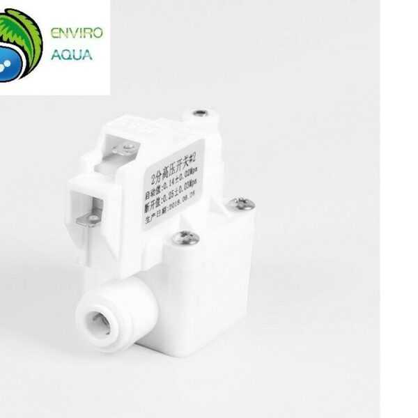 24V high Pressure Switch for Pump RO Water Fitlers with Quick Connect