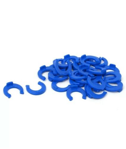30 Pics 1/4" Locking Clips Clamps for Reverse Osmosis Water Filter Fittings 6mm