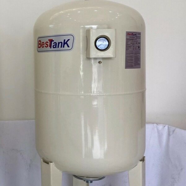 100L Vertical Solar System Water Pressure Tank Expansion Tank with legs