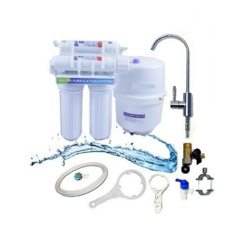 5 Stages RO System , Stainless Steel Tap