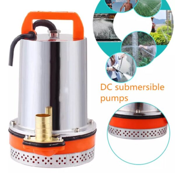 DC12V 280W Submersible Solar Power Water Well Pump Garden Farm Ranch 23FT Lift