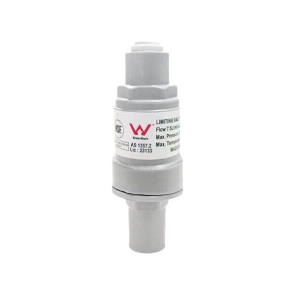 50Psi Pressure Limiting Protection Dual Check Valve - Quick Connect Water Filter Regulation in 3/8" or 1'4"