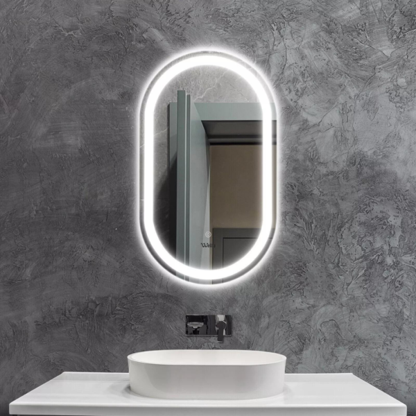 Smart LED Bathroom Mirror - Oval