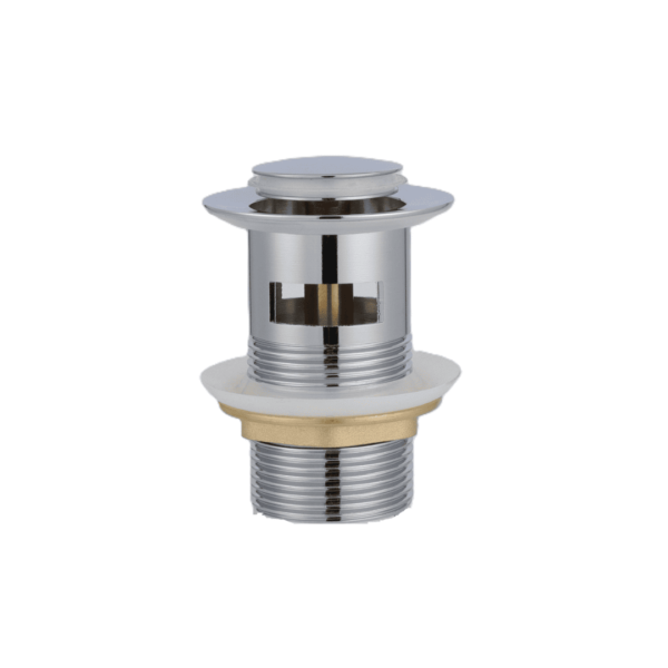 Bathroom Sink Pop-Up Waste with Overflow – Polished Chrome Finish