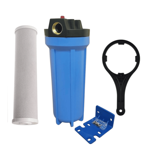 Whole House Water Filter | 1 Stage | 10" x 2.5" | Carbon